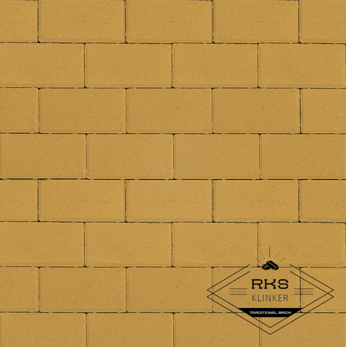 Плитка тротуарная SteinRus, Прямоугольник 1.П.6, Желтый, 100х200х60 мм в Брянске